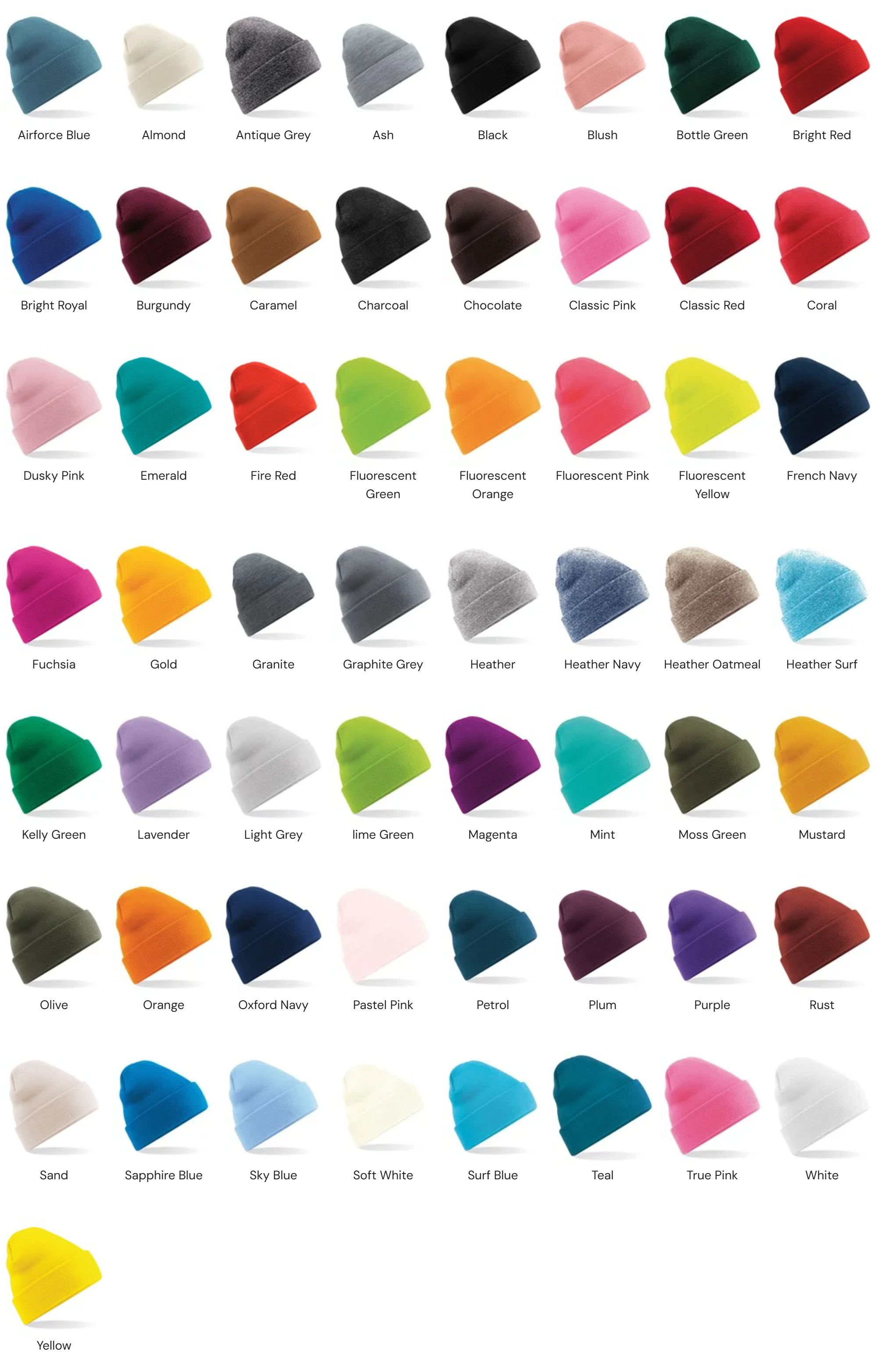 Color Chart