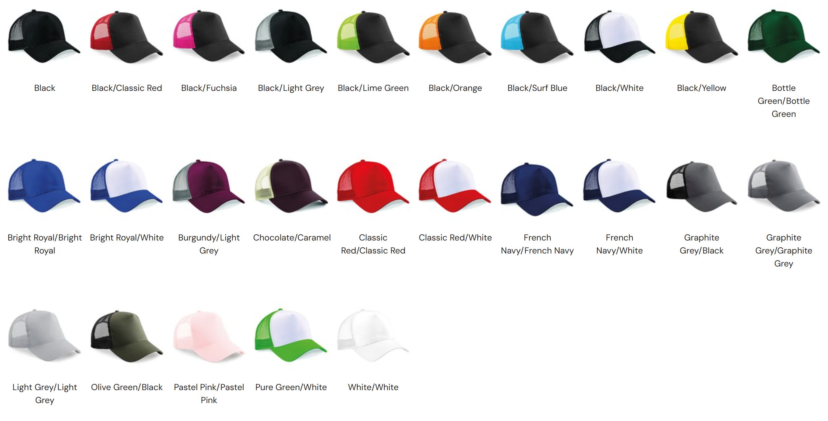 Color Chart