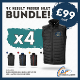 4X Padded Gilet Bundle