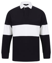 Panelled rugby shirt