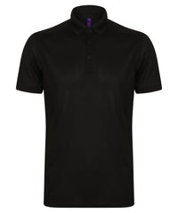 Stretch polo shirt with wicking finish (slim fit)