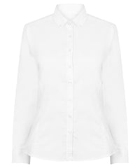 Women's modern long sleeve Oxford shirt