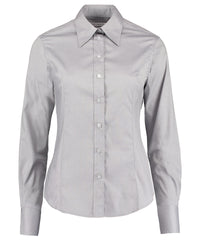 Women's corporate Oxford blouse long-sleeved (tailored fit)