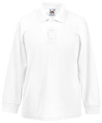 Kids long sleeve 65/35 polo