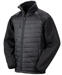 Compass padded softshell jacket