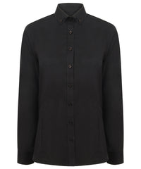 Women's modern long sleeve Oxford shirt