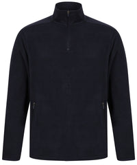 ¼ zip microfleece jacket