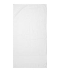 Printable border hand towel