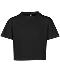 Girls cropped Jersey tee