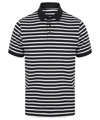Striped Jersey polo shirt