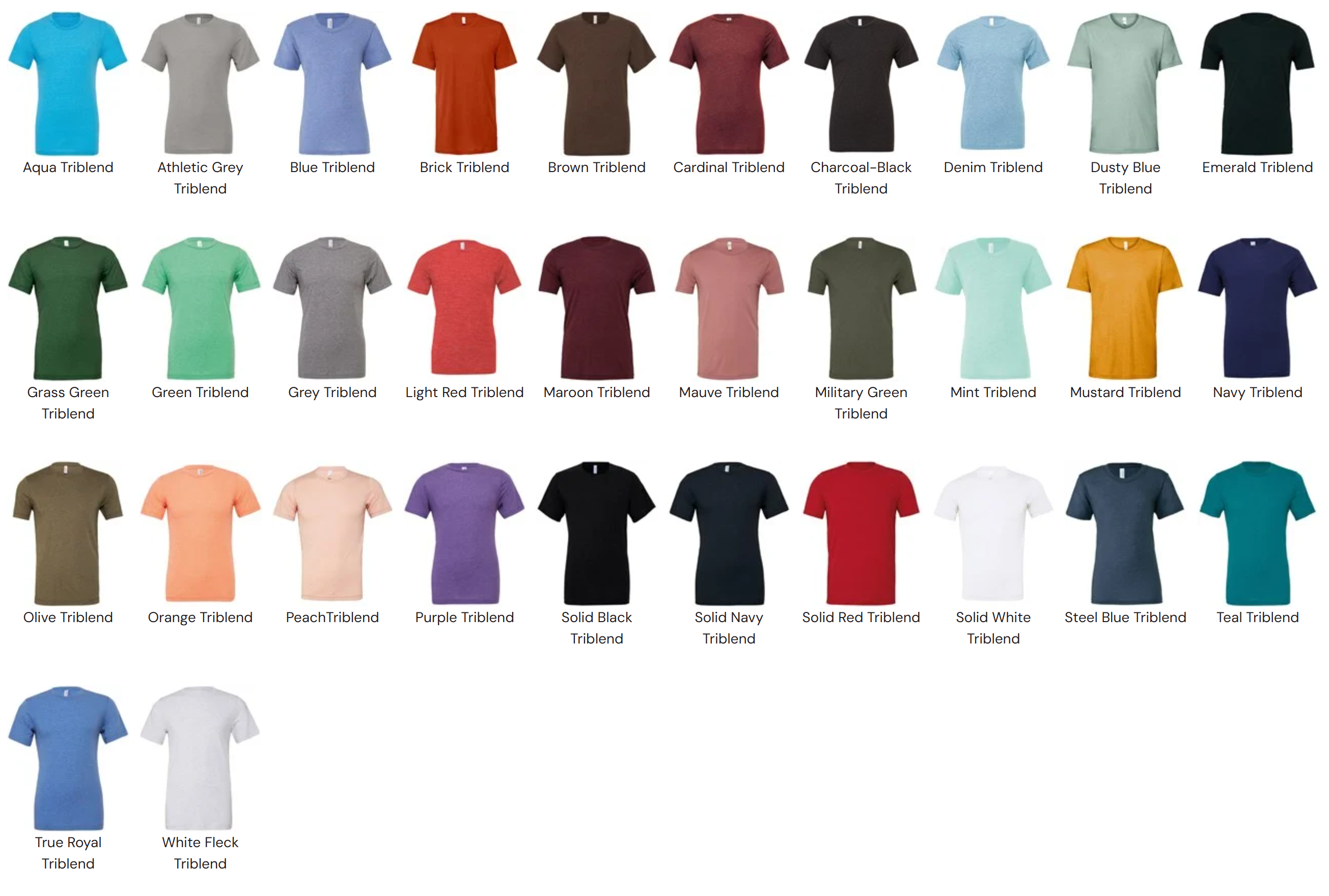 Color Chart