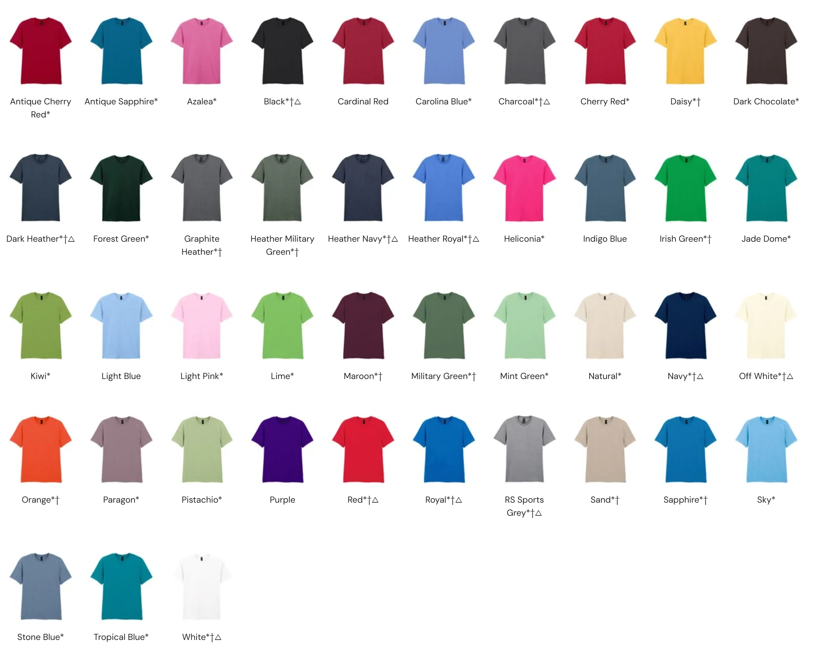 Color Chart