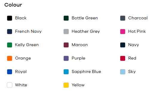 Color Chart
