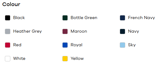Color Chart