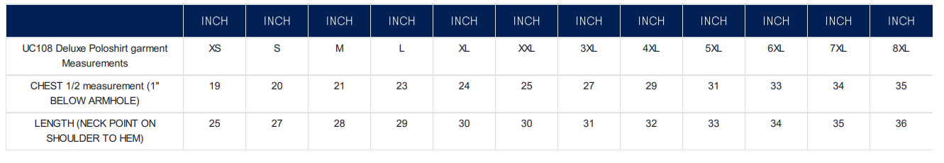 Size Guide