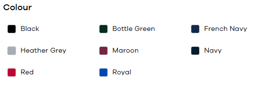 Color Chart