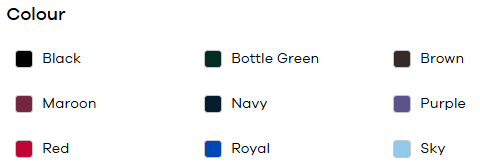 Color Chart