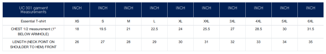 Size Guide