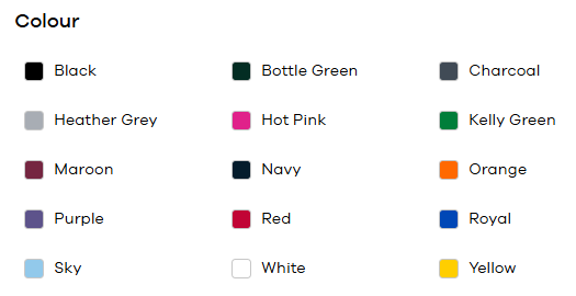 Color Chart