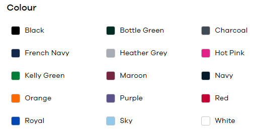 Color Chart