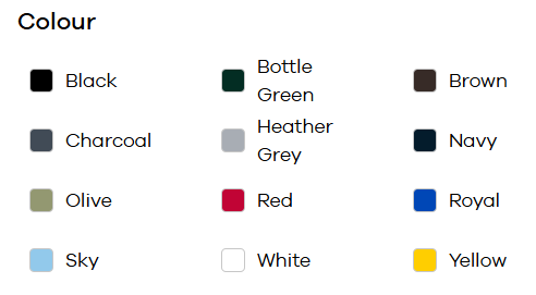 Color Chart