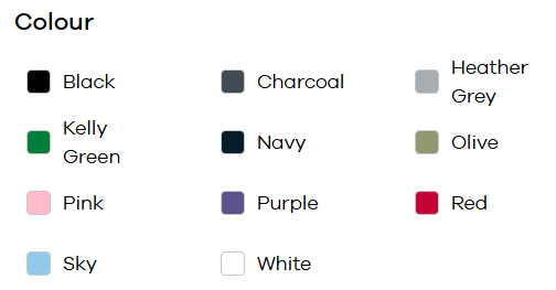Color Chart