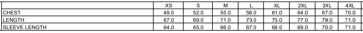 Size Guide