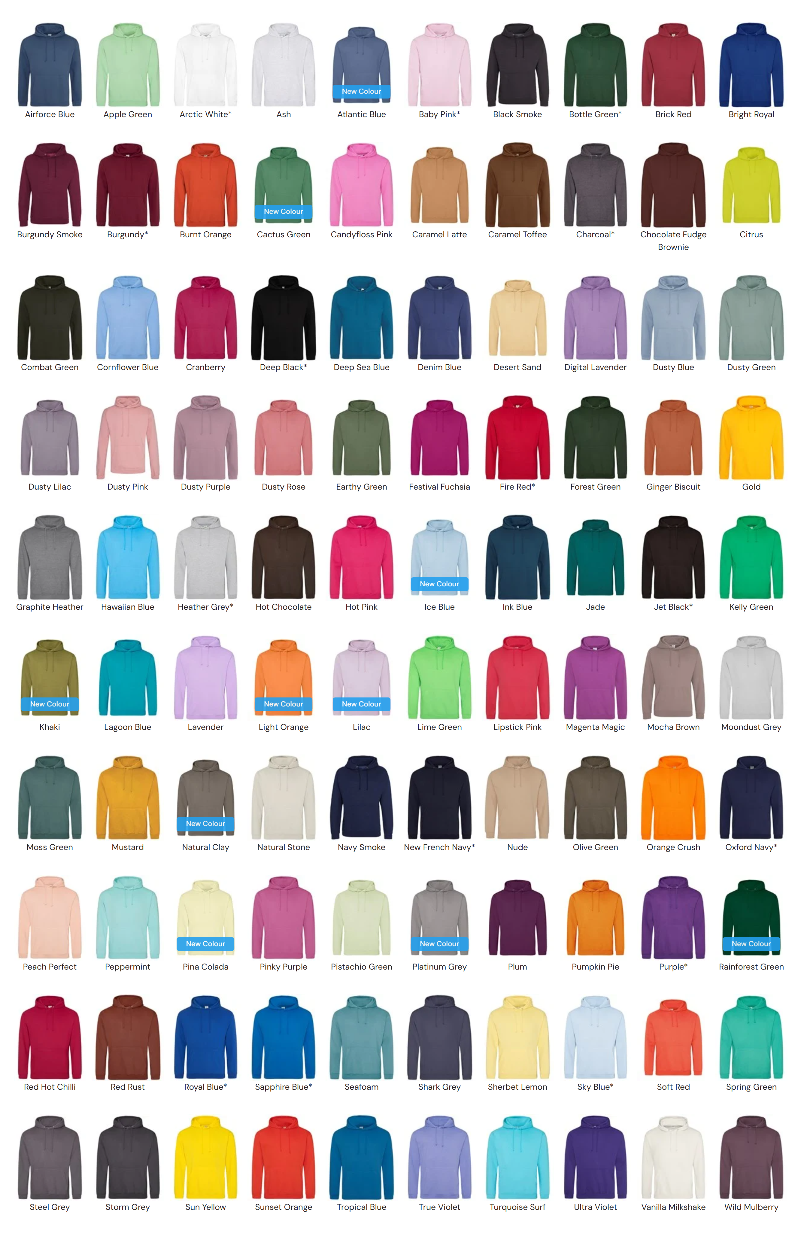 Color Chart
