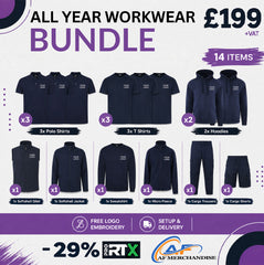 All Year Workwear Bundle - 14-Piece Ultimate Pro RTX Branded Kit