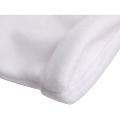 Headwear - Baby Sublimation Fleece Beanie Cap - White