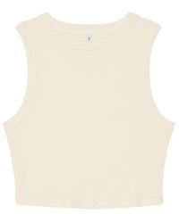 Women’s micro rib muscle crop tank