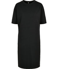 Women's organic oversizes slit tee dress