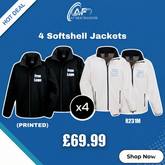 Deal 11 - 4X Softshell Jackets