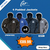 Deal 14 - 4 Padded Jackets