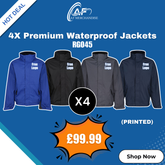 Deal 6 - 4X Premium Waterproof Jackets