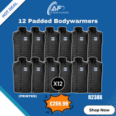 Deal 8 - 12 Padded Bodywarmers