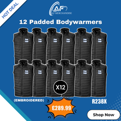 Deal 8 - 12 Padded Bodywarmers