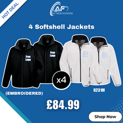 Deal 11 - 4X Softshell Jackets