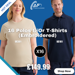 Deal 12 - 16 Polos &/Or T-Shirts