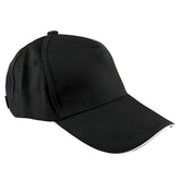 Hats & Headwear - COTTON - Baseball Cap - Jet Black