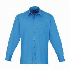 15x Custom Embroidered Poplin Long Sleeve Shirt Bundle