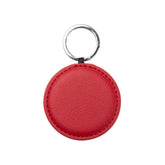 Engravables - PU LEATHER - Keyring - ROUND - 5cm