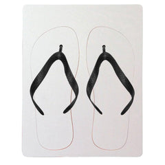 Flip Flops - Child Size - Black Straps