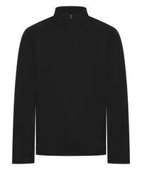 Premium piqué 1/4-zip top