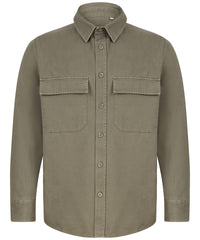 Drill overshirt
