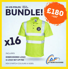 Hi-Vis Polo Shirt Bundle - Premium safety Kit