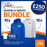 Hoodies & Sweats Bundle - Custom Embroidered Workwear