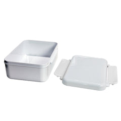 Lunchbox - Plastic - Double Locking Square