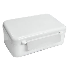 Lunchbox - Plastic - Double Locking Square