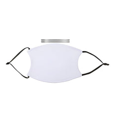Face Coverings - 10 x NOSE BRIDGE - Black Straps - ADULT Size with 2 x PM2.5 Filters